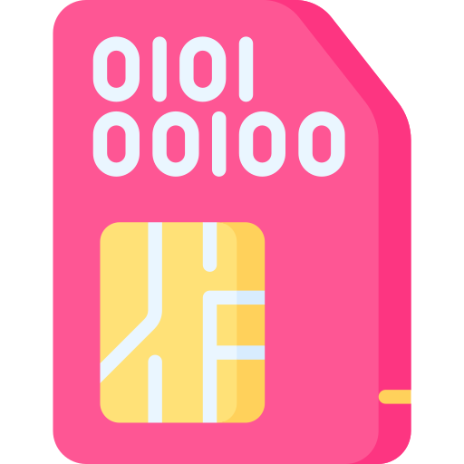 tarjeta sim Special Flat icono
