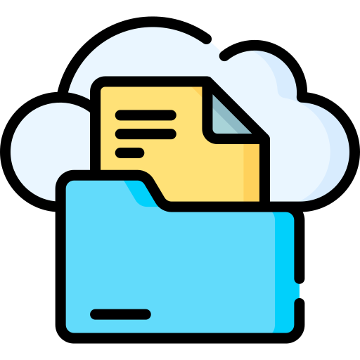 cloud-speicher Special Lineal color icon