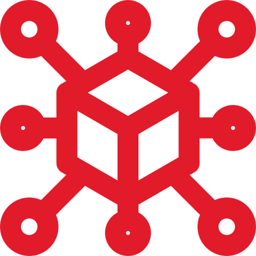 Blockchain Generic Simple Colors icon