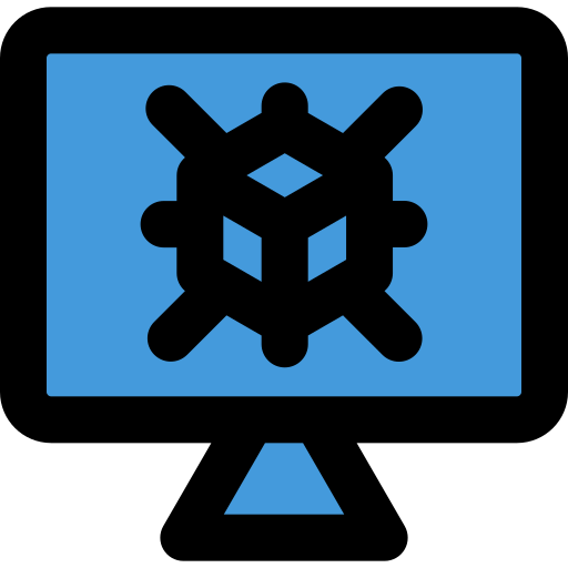 blockchain Generic Outline Color ikona