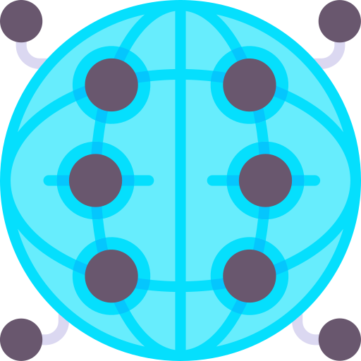 cyberspace Kawaii Flat icon