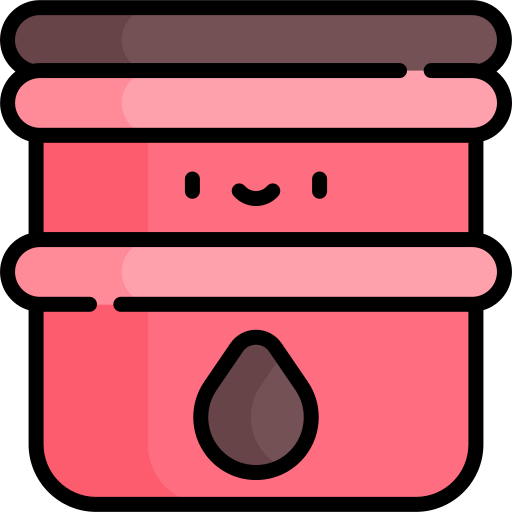 Ölfass Kawaii Lineal color icon