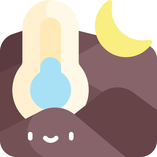 Night Kawaii Flat icon