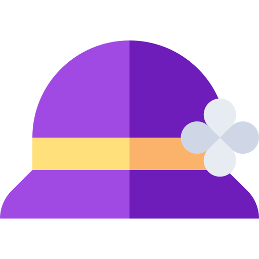 Hat Basic Straight Flat icon