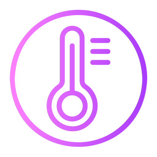 temperatuursensor Generic Gradient icoon