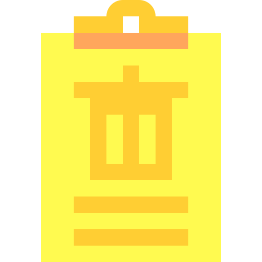 portapapeles Basic Sheer Flat icono