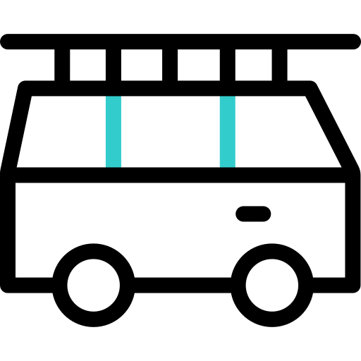 캠핑카 Basic Accent Outline icon