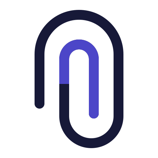 클립 Generic Outline Color icon