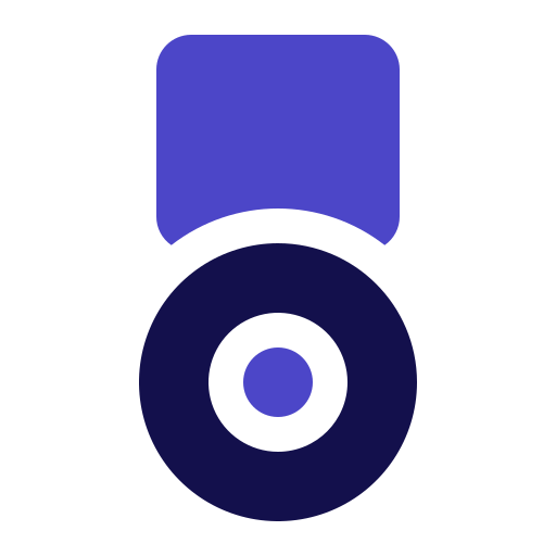 medaille Generic Blue icon