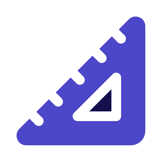 trójkątny Generic Blue ikona