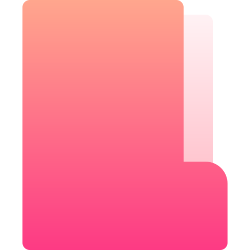 폴더 Basic Gradient Gradient icon
