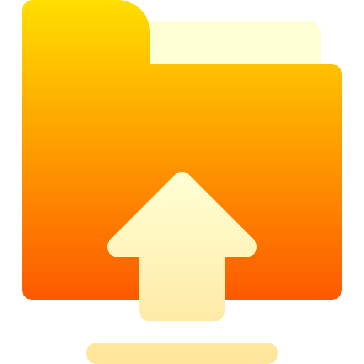 폴더 Basic Gradient Gradient icon