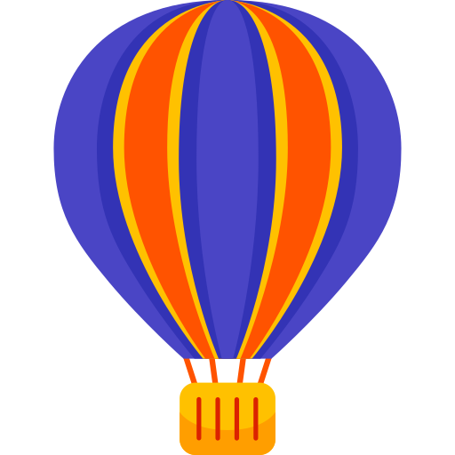 balon powietrzny Generic Flat ikona