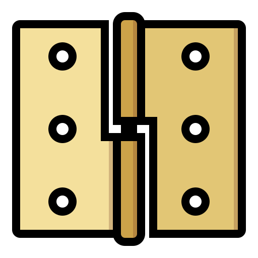 Hinge Generic Outline Color icon