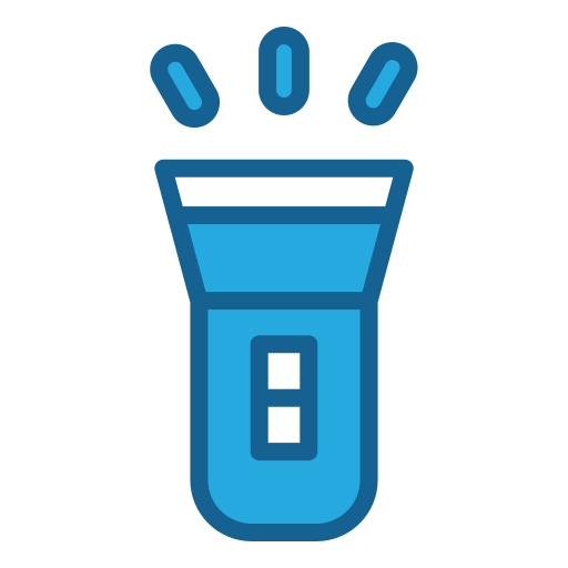 taschenlampe Generic Blue icon