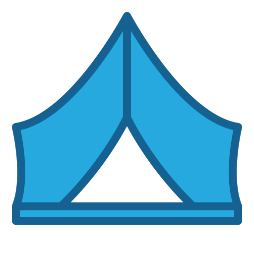 テント Generic Blue icon