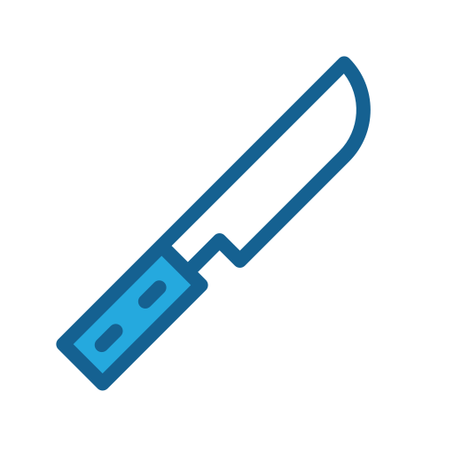 coltello Generic Blue icona