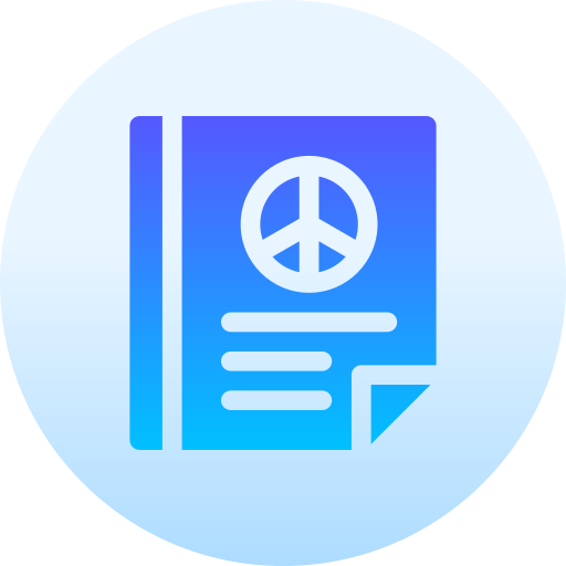 paz Basic Gradient Circular icono