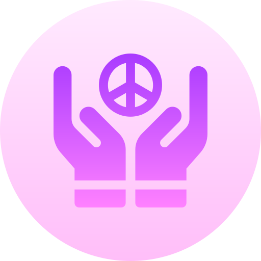 Мир Basic Gradient Circular иконка