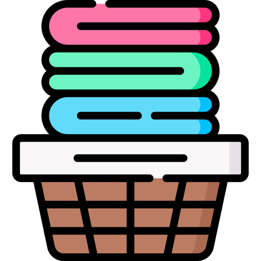 Laundry basket Special Lineal color icon