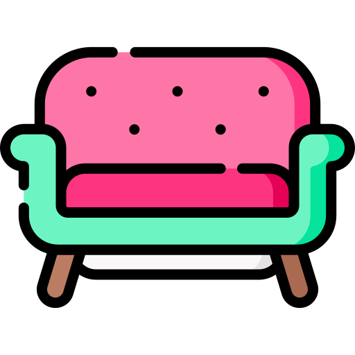 sofa Special Lineal color Icône