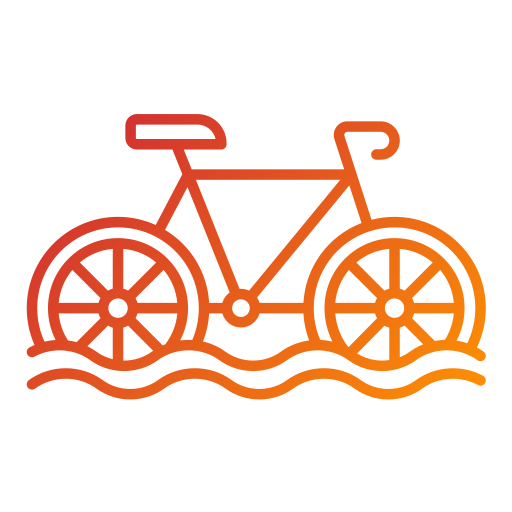 трехколесный велосипед Generic Gradient иконка