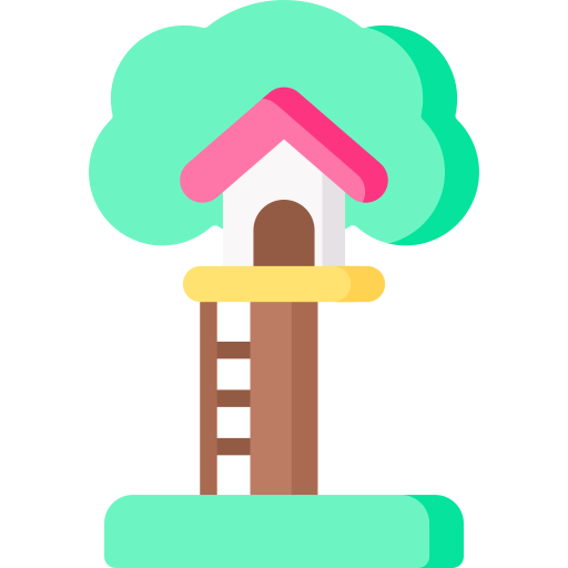 domek na drzewie Special Flat ikona