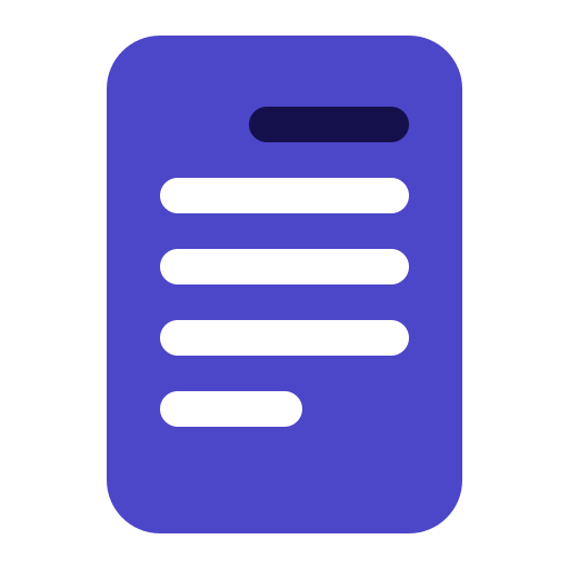 카피 라이팅 Generic Blue icon