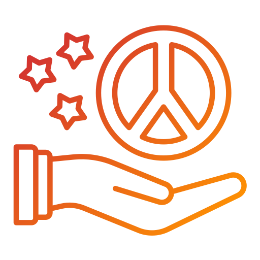 Peace Generic Gradient icon