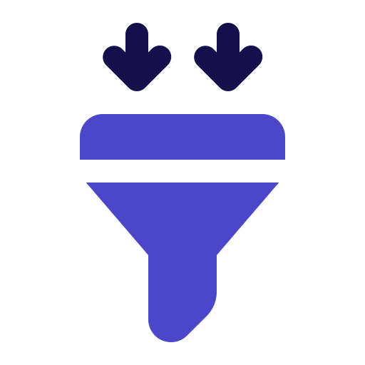 깔때기 Generic Blue icon