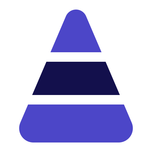 pyramide Generic Blue icon