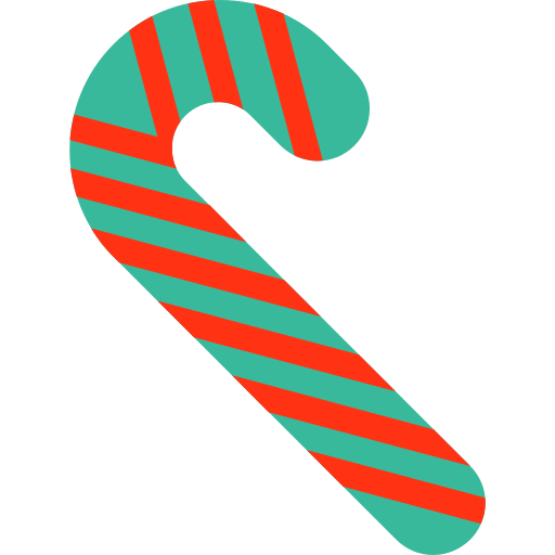 Candy cane Generic Flat icon