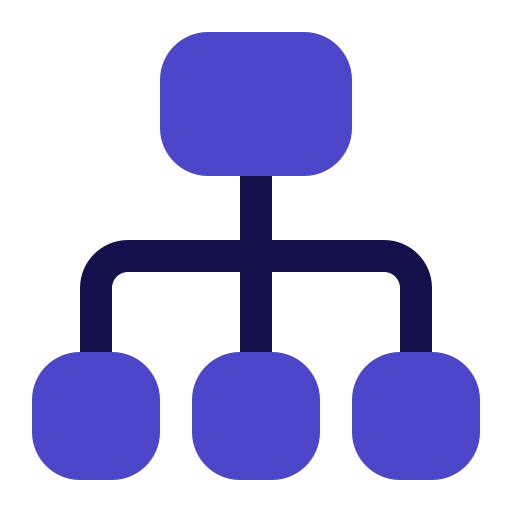 seitenverzeichnis Generic Blue icon