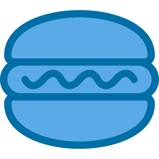 macaron Generic Blue Icône