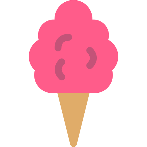 Cotton candy Generic Flat icon
