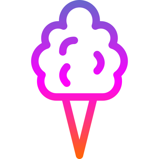 Cotton candy Generic Gradient icon