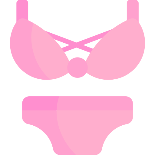 bikini Kawaii Flat ikona