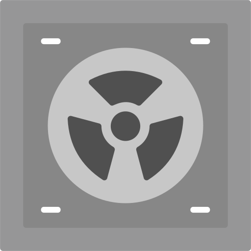 radioaktywny Generic Grey ikona