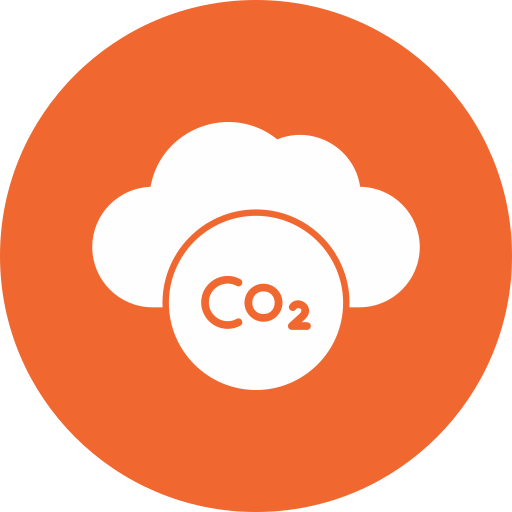 CO2 cloud Generic Mixed icon