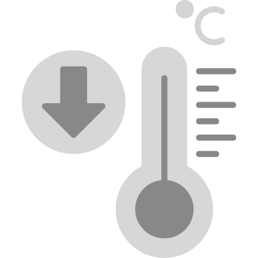 Низкая температура Generic Grey иконка