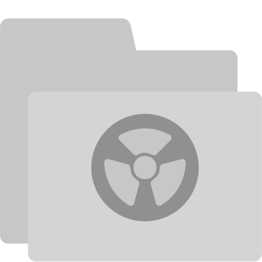 Радиоактивный Generic Grey иконка