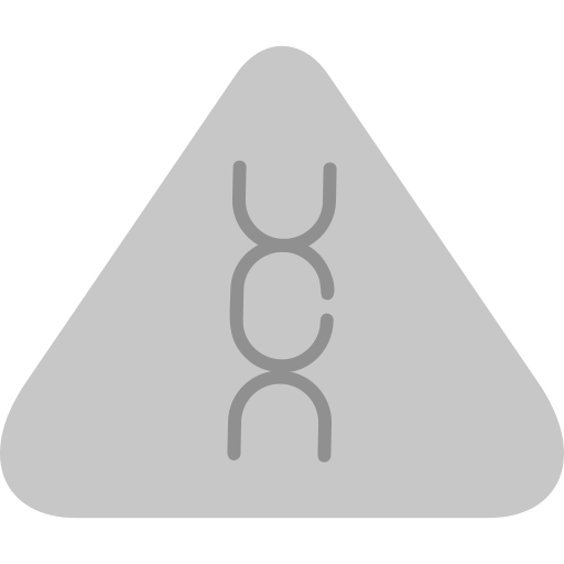 Carcinogen Generic Grey icon