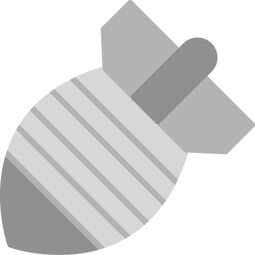 bomba atómica Generic Grey icono