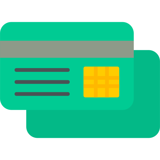 carta di credito Generic Flat icona