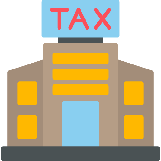 bureau des impôts Generic Flat Icône