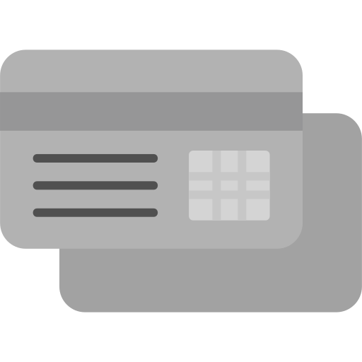 신용 카드 Generic Grey icon