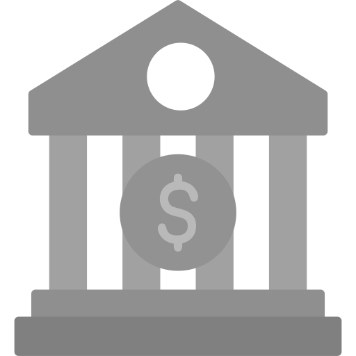 銀行 Generic Grey icon