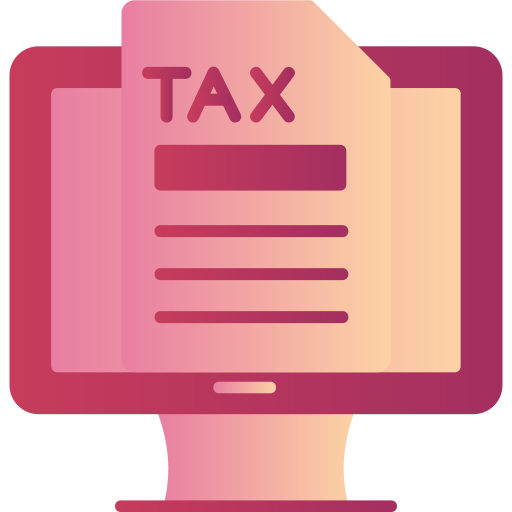 impuesto en línea Generic Flat Gradient icono