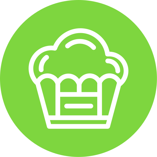 Muffin Generic Flat icon