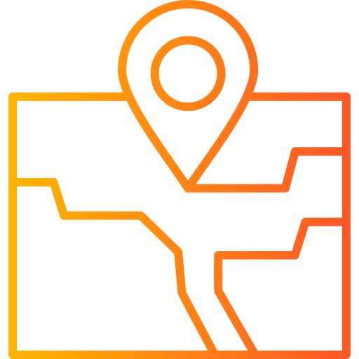 mapa Generic Gradient ikona